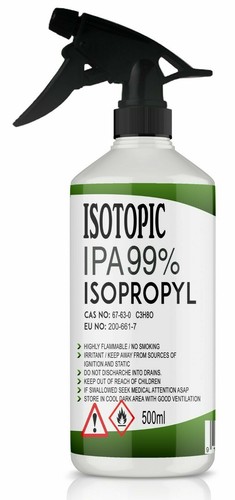 Isopropyl alcohol rubbing with - rubbing,