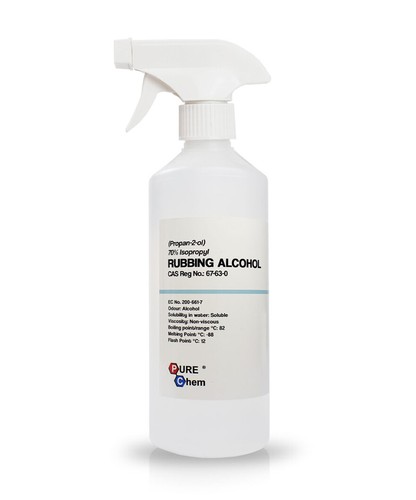 Rubbing alcohol - alcohol, (isopropanol)