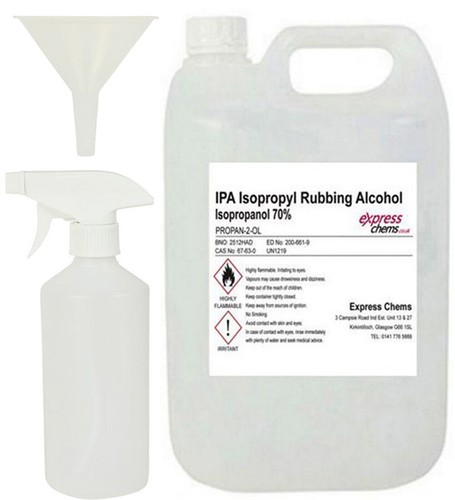 Litre isopropyl rubbing - 5,