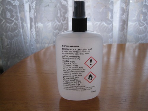 Biofree hand rub 125ml - biofree, bottle